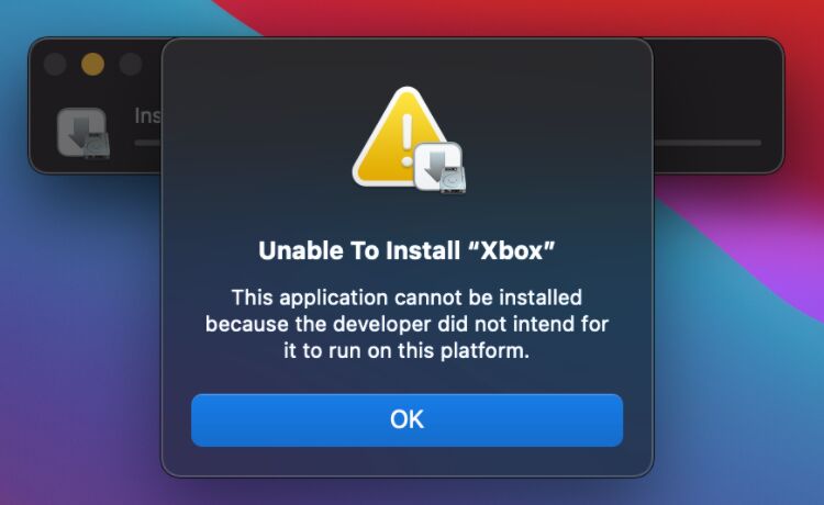 failed install Netflix app on Mac